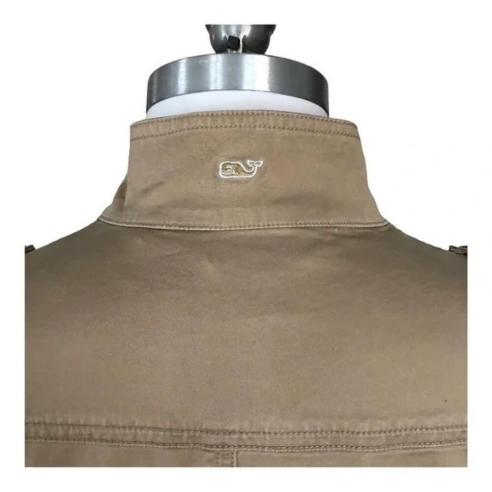 Vineyard Vines Khaki Cargo Pocket Utility Jacket - Picture 6 of 7